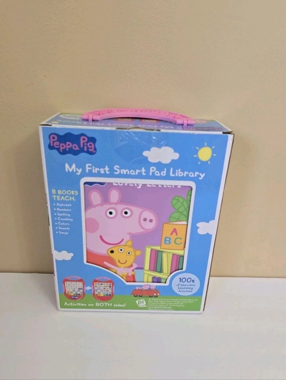 Peppa Pig - My First Smart Pad Library - Interactive Activity Pad and 8-Book Set